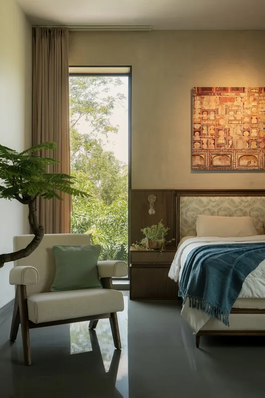 Sandstone House: Bangalore'da Kumtaşıyla Modern Sığınak