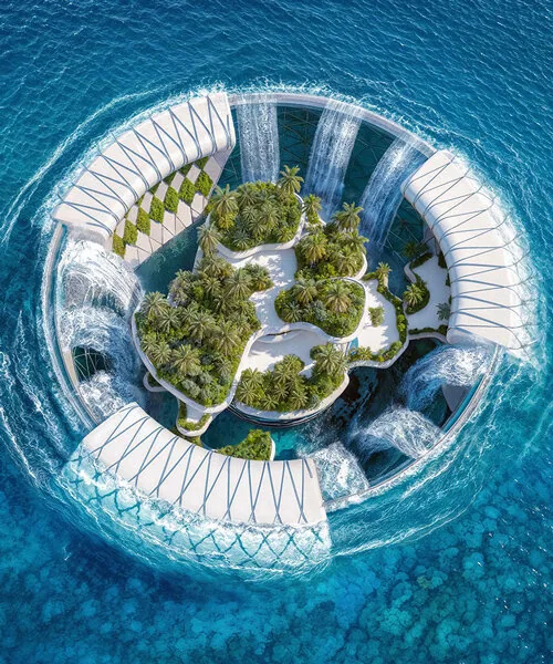 Baobab'dan Esinlenen Yüzen Santral: Enerji ve Rehabilitasyon