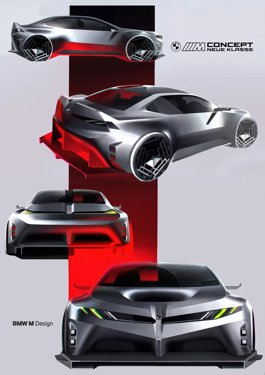 BMW M Concept Neue Klasse: Elektrikli Çağda Tasarımın Sınırları