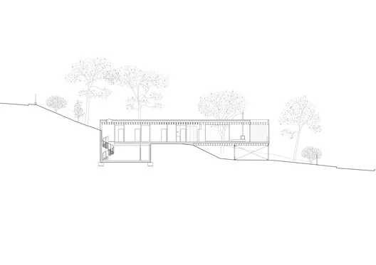 Casa 144°: Ormanda Betonun Dürüstlüğü