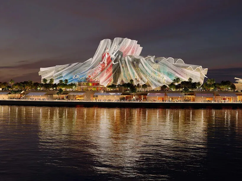 Gehry'den Abu Dabi'ye Kumaş Gibi Kıvrılan Sahne: Dar al Funoon