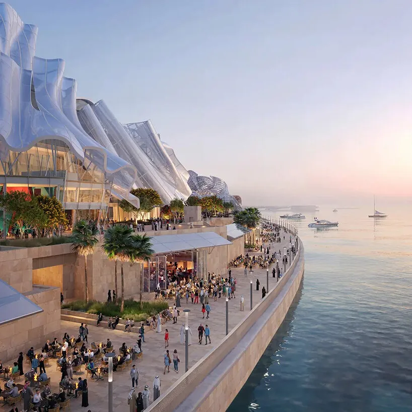 Gehry'den Abu Dabi'ye Kumaş Gibi Kıvrılan Sahne: Dar al Funoon