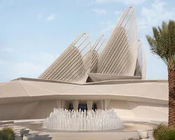Gehry'den Abu Dabi'ye Kumaş Gibi Kıvrılan Sahne: Dar al Funoon
