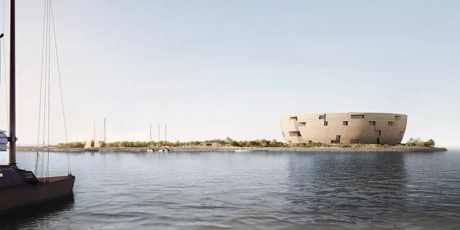 Herzog & de Meuron'un Katar'daki Al Maha Adası: Kültürün Yeni Yüzü