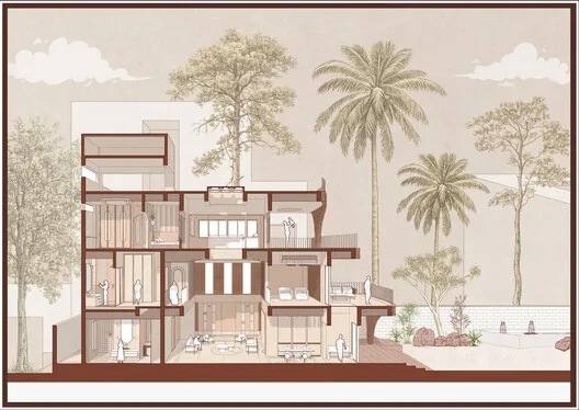 Anthill House: Pasif Tasarımla Sıcak İklimde Serinlik