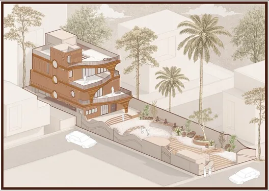 Anthill House: Pasif Tasarımla Sıcak İklimde Serinlik