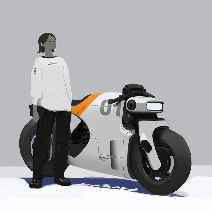 Real Motors’tan Anime Estetiğinde Elektrikli Motosiklet: Project Ares