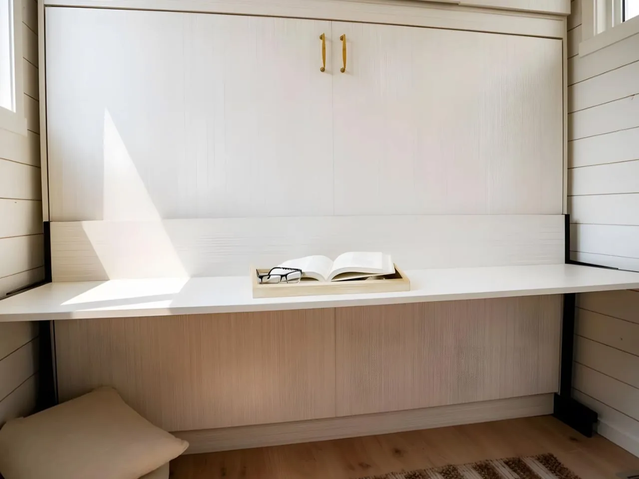 368 Metrekarelik Tiny House: Murphy Yatak, Yakma Tuvalet ve Dahası