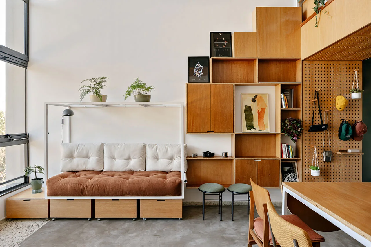 538 Metrekarede Akıllı Tasarım: Studio Papaya’dan Küçük Apartmana Büyük Dokunuş