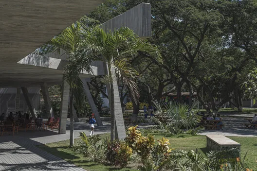 Ağaçlarla Bütünleşen Öğrenci Merkezi: Santa Marta
