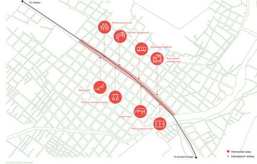 Demiryolundan Yeşil Koridora: Arriaga Lineer Parkı