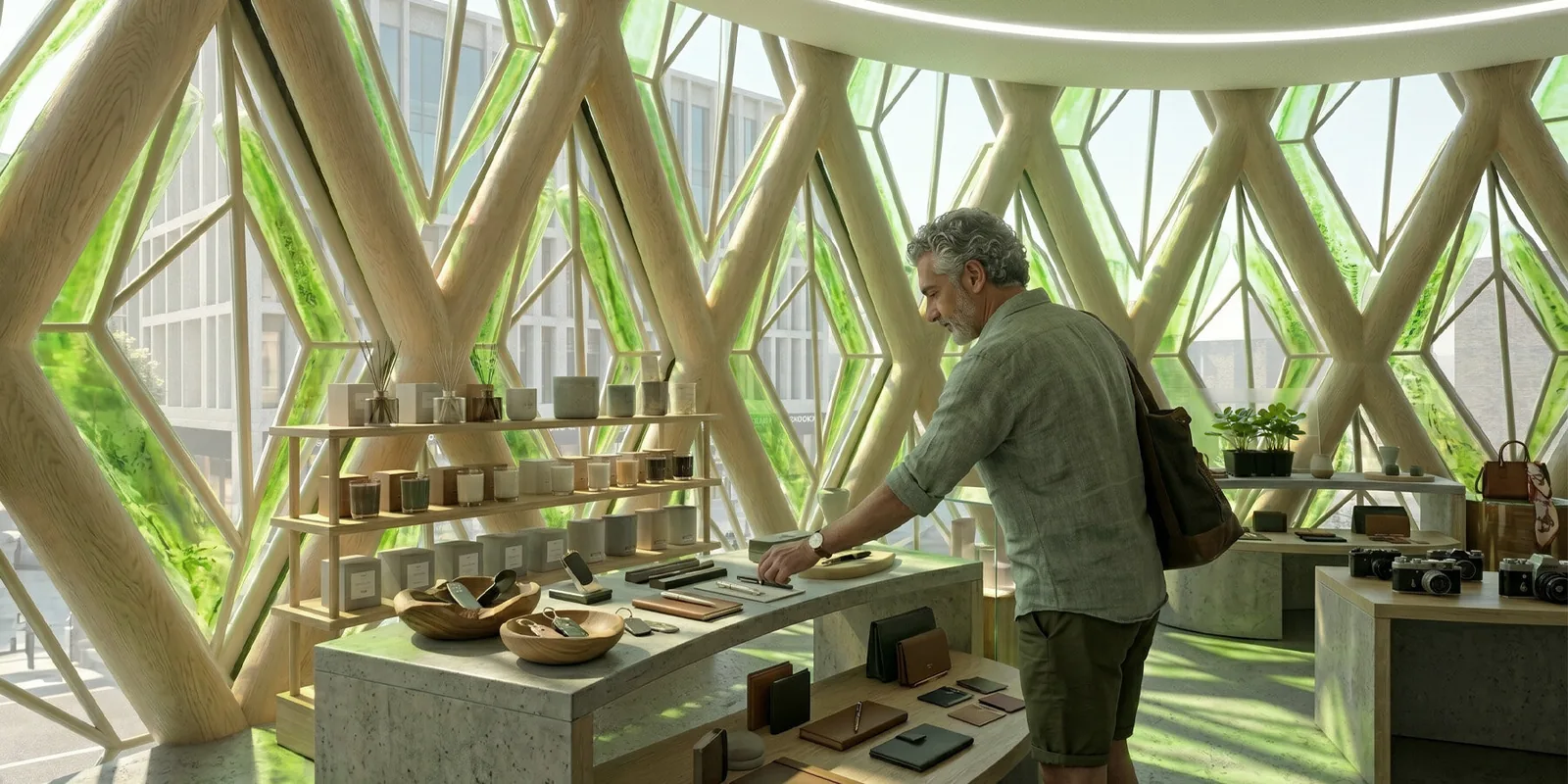 Cam Kulelere Canlı Cephe: Algae Tower ile Enerji Üreten Bina