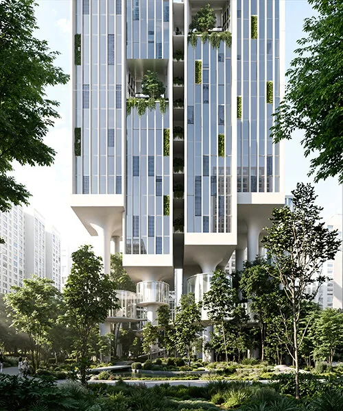 Topuklu Gökdelen: Carlo Ratti Seul'de Yeşil Alan Yaratıyor