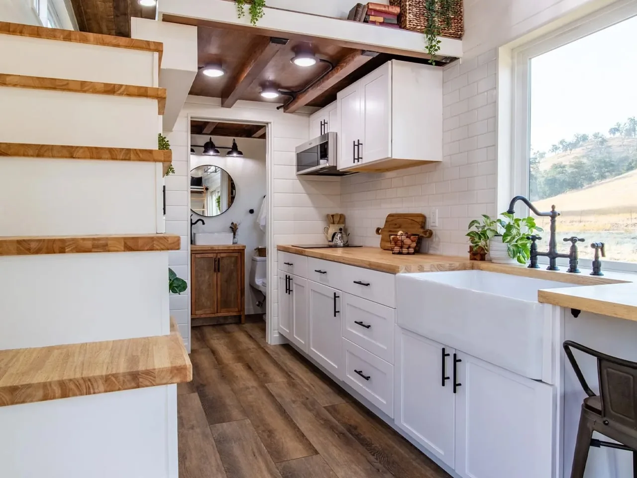 Cedar Ridge: 34 Metrekarelik Bu Tekerlekli Ev Gerçek Bir Çiftlik Evi Gibi