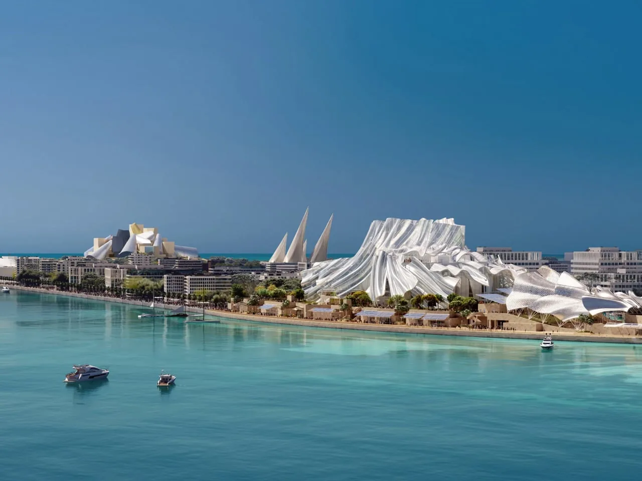 Gehry’nin Abu Dabi’ye Vedası: Müzik Gibi Kıvrılan Son Yapı