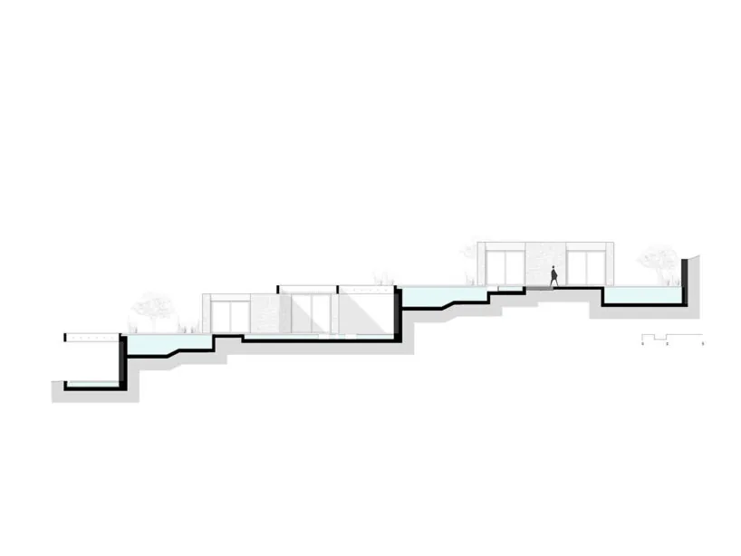 Kayalıklara Gömülü İnziva: MOLD Architects'ten PERMA