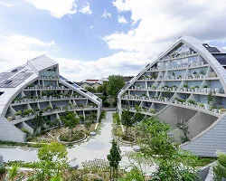 MVRDV, Pekin'de Renk Değiştiren Kiremit Cepheyle Marka ve Geleneği Buluşturuyor