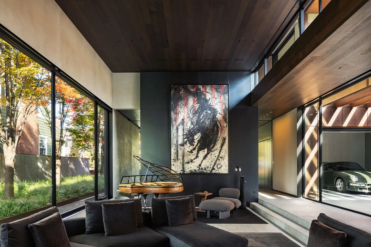 Porsche Koleksiyoncusu İçin Avlulu Michigan Evi