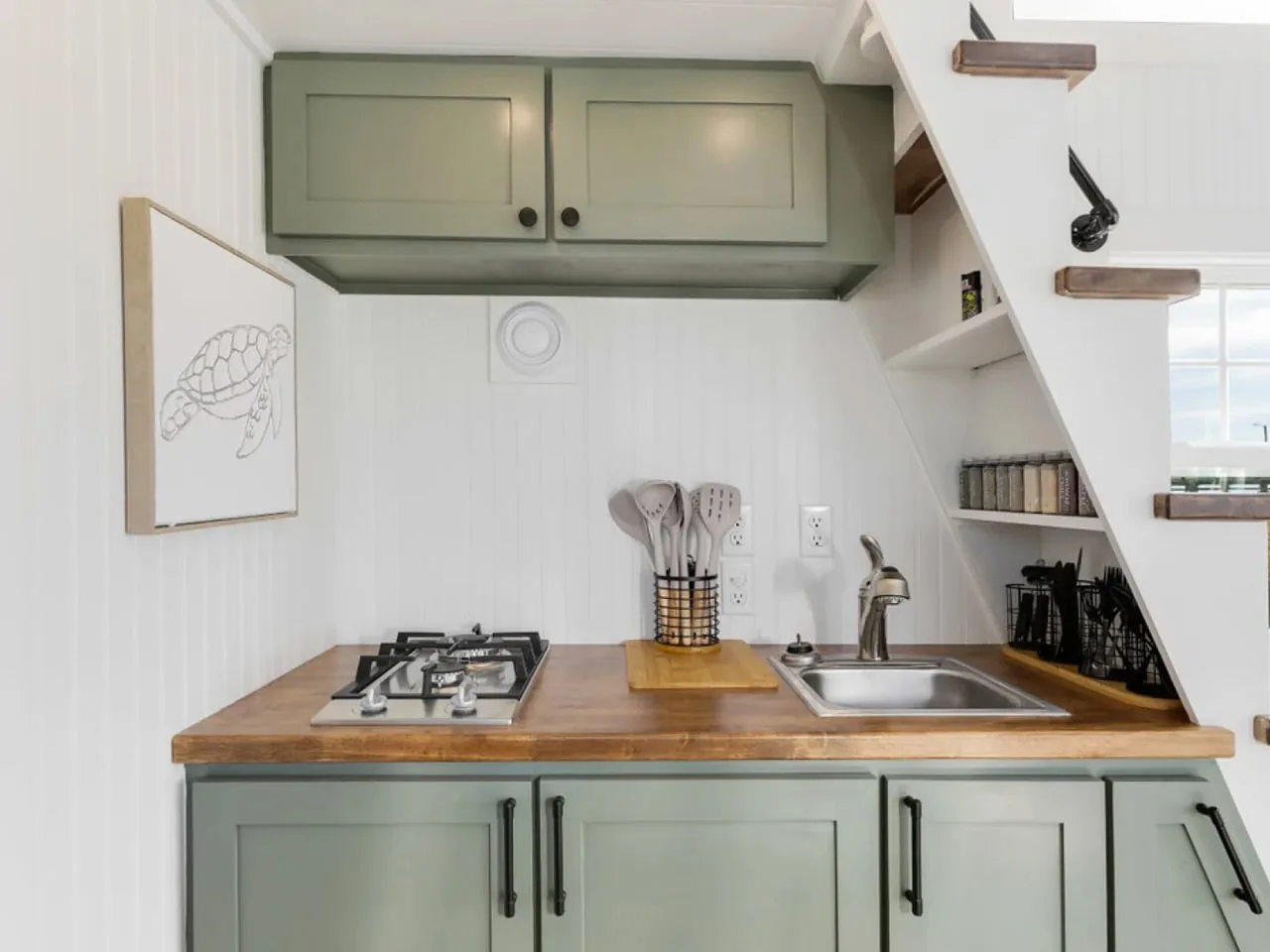 128 Fit Karede 4 Kişilik Tiny House: Petite Pelican