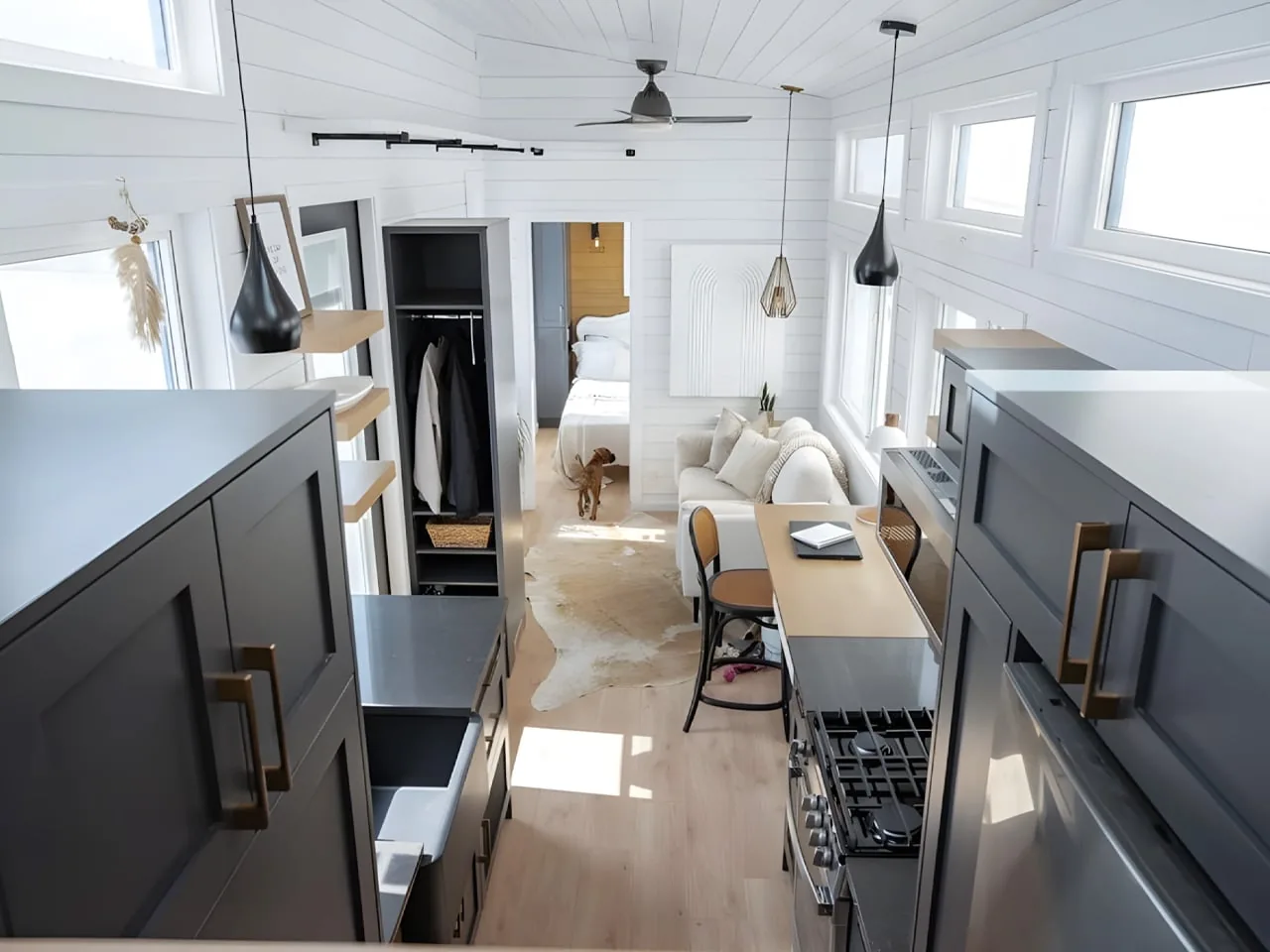 33 Metrekarelik Tiny Home: Florence ile Ferah Yaşam