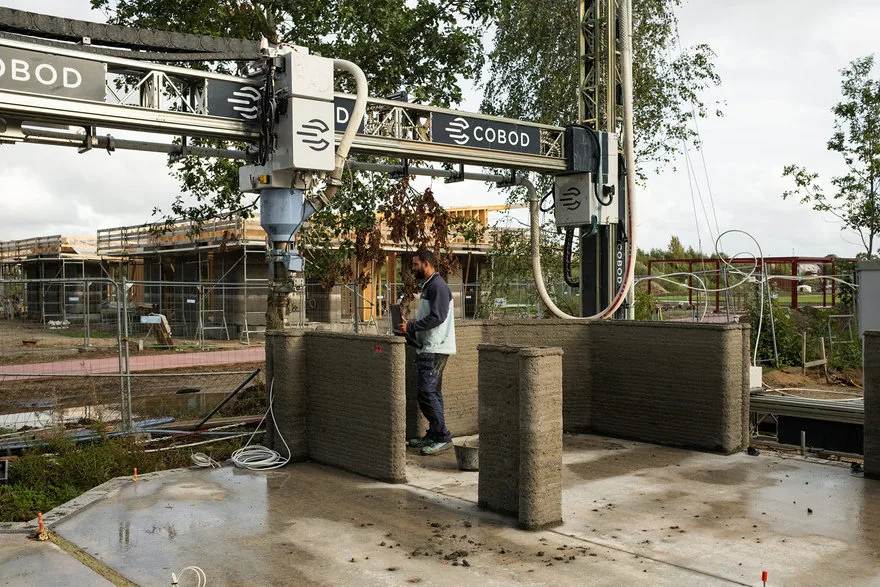 3D Baskı ile İnşa Edilen 36 Öğrenci Dairesi Danimarka’da