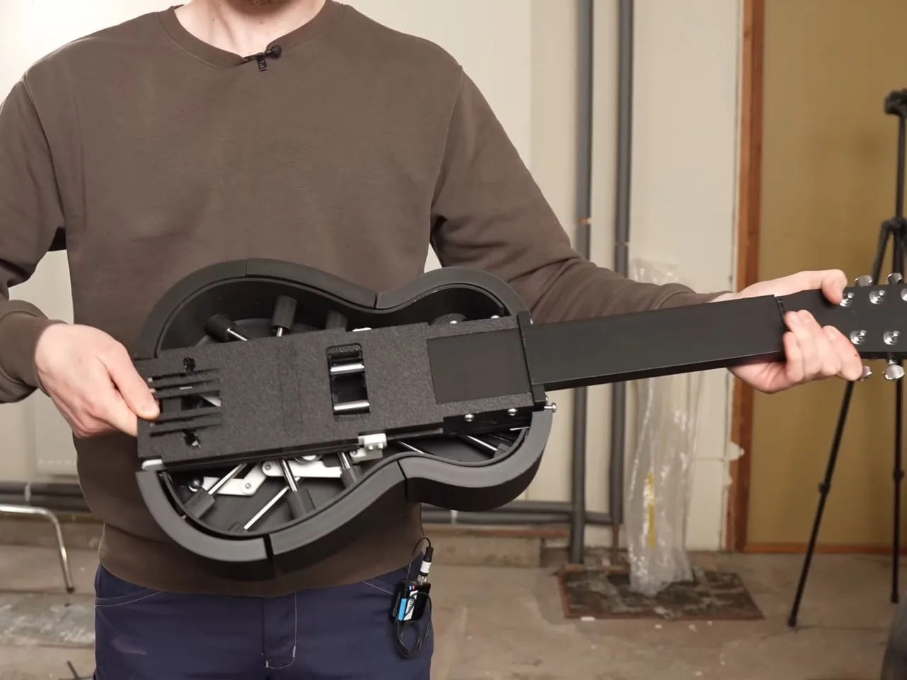 3D Baskı Ukulele 2 Saniyede Elektro Gitara Dönüşüyor