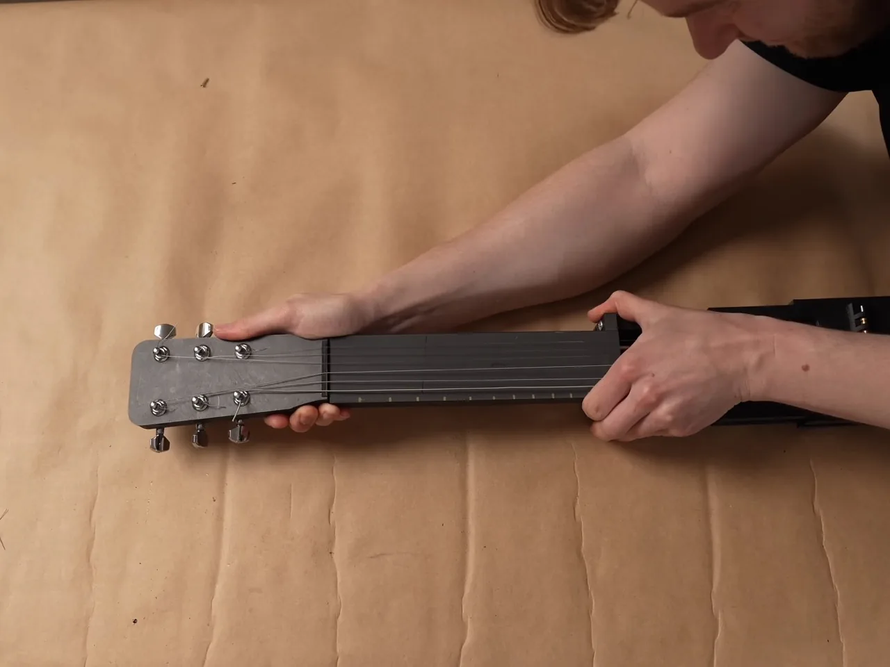 2 Saniyede Elektro Gitara Dönüşen 3D Baskı Ukulele