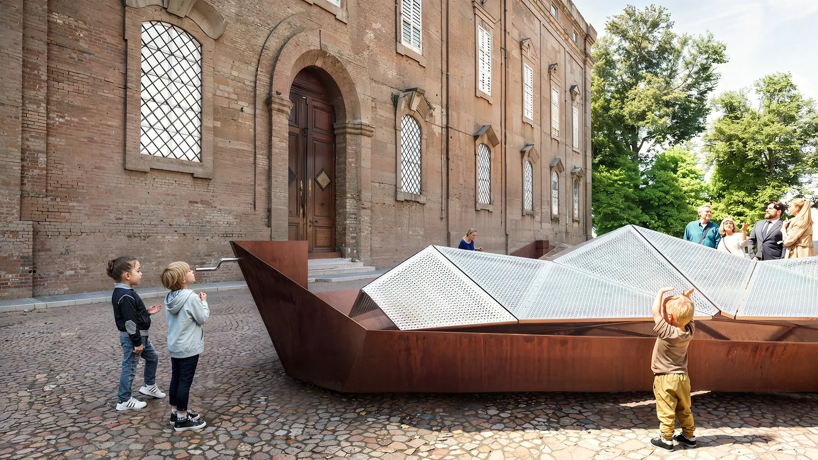 Kinetik Çatı ile Modena'da Tarihi Hastane Dönüşüyor: Carlo Ratti