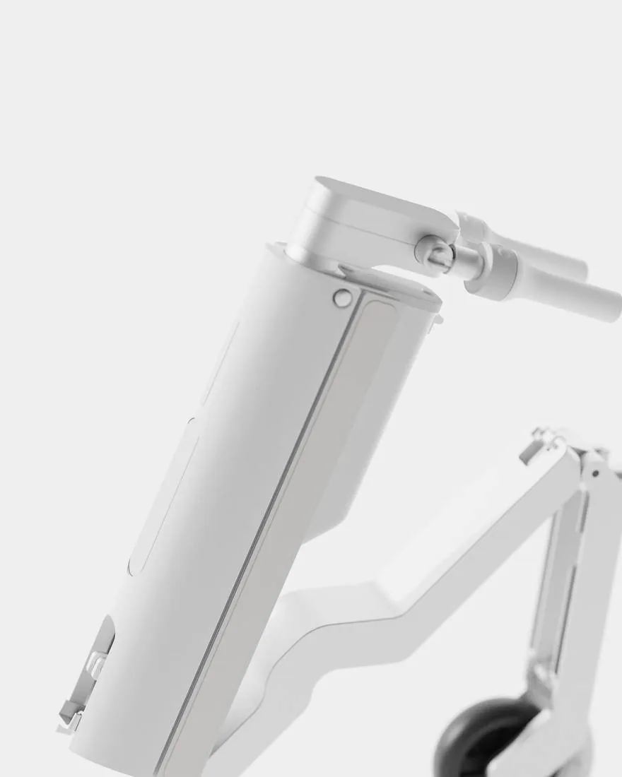Katlanabilir Elektrikli Scooter: Second White’ın Şık Tasarımı