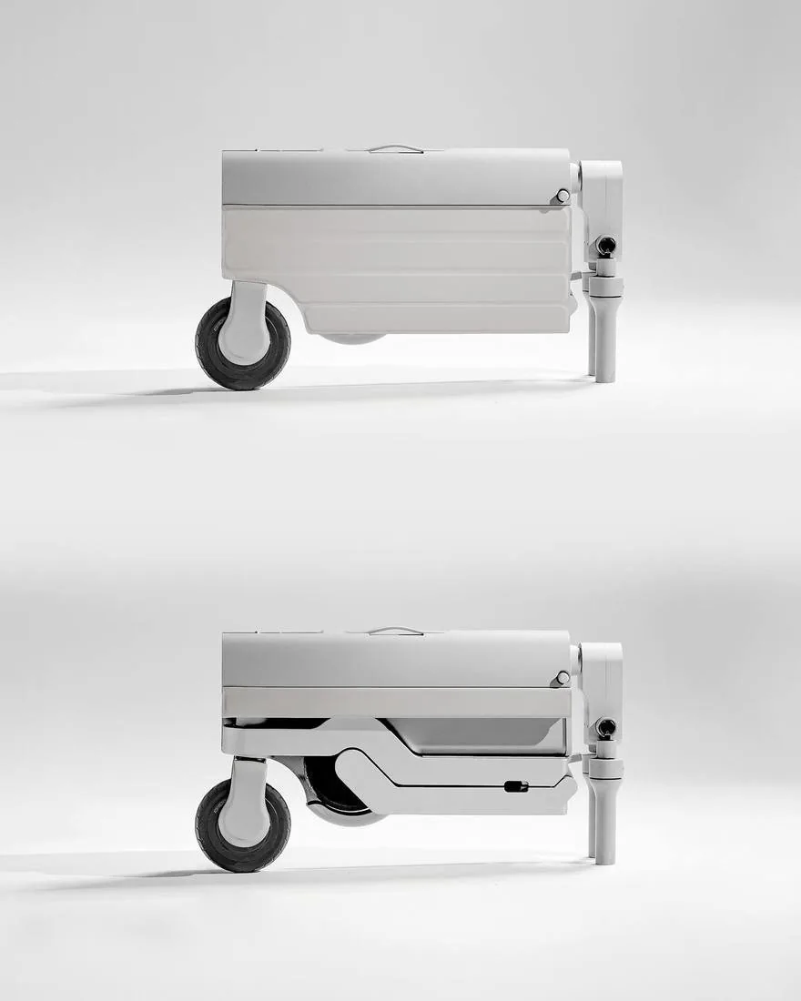 Katlanabilir Scooter'da Kompakt Devrim: Second White
