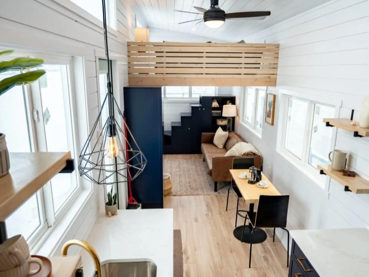 Minik Ev: 39 m²’ye Küvet, Bulaşık Makinesi ve 2 Yatak Odası