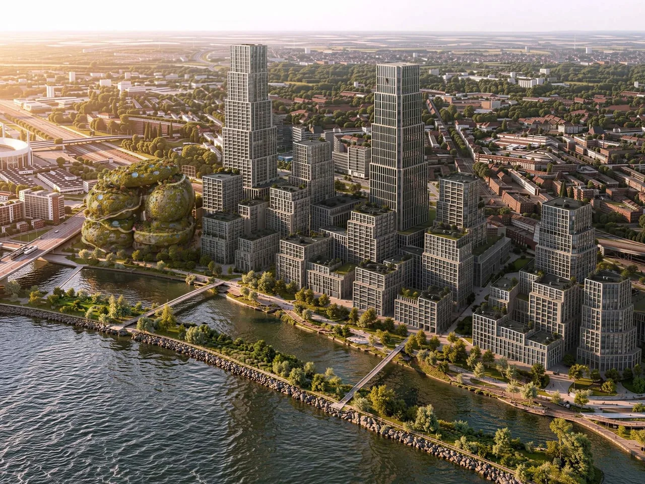 MVRDV Rotterdam’ın Ortasına Dağ İnşa Edecek: Rotterdam ROCKS!