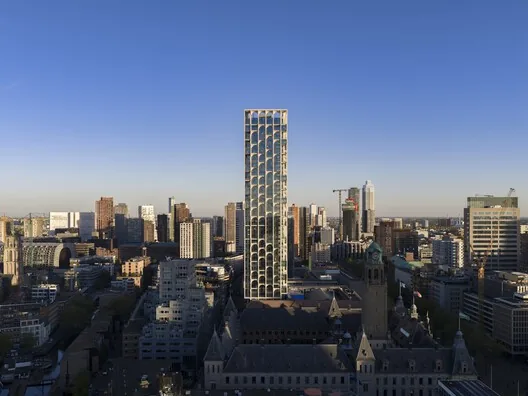 POST Rotterdam Kulesi: Tarihi Postane ile Modernite Buluşması
