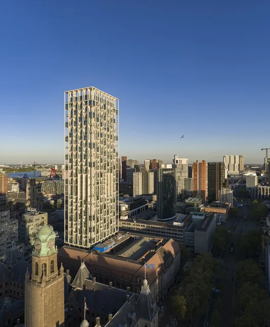 POST Rotterdam Kulesi: Tarihi Postane ile Modernite Buluşması