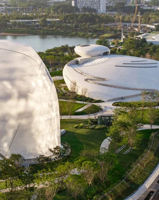 Shenzhen Bay Culture Square: Doğanın ve Kültürün Kavşağı