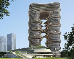 Shenzhen'de Kıyıya Düşen Dev Beyaz Kütleler: MAD'ın Taş Müzesi