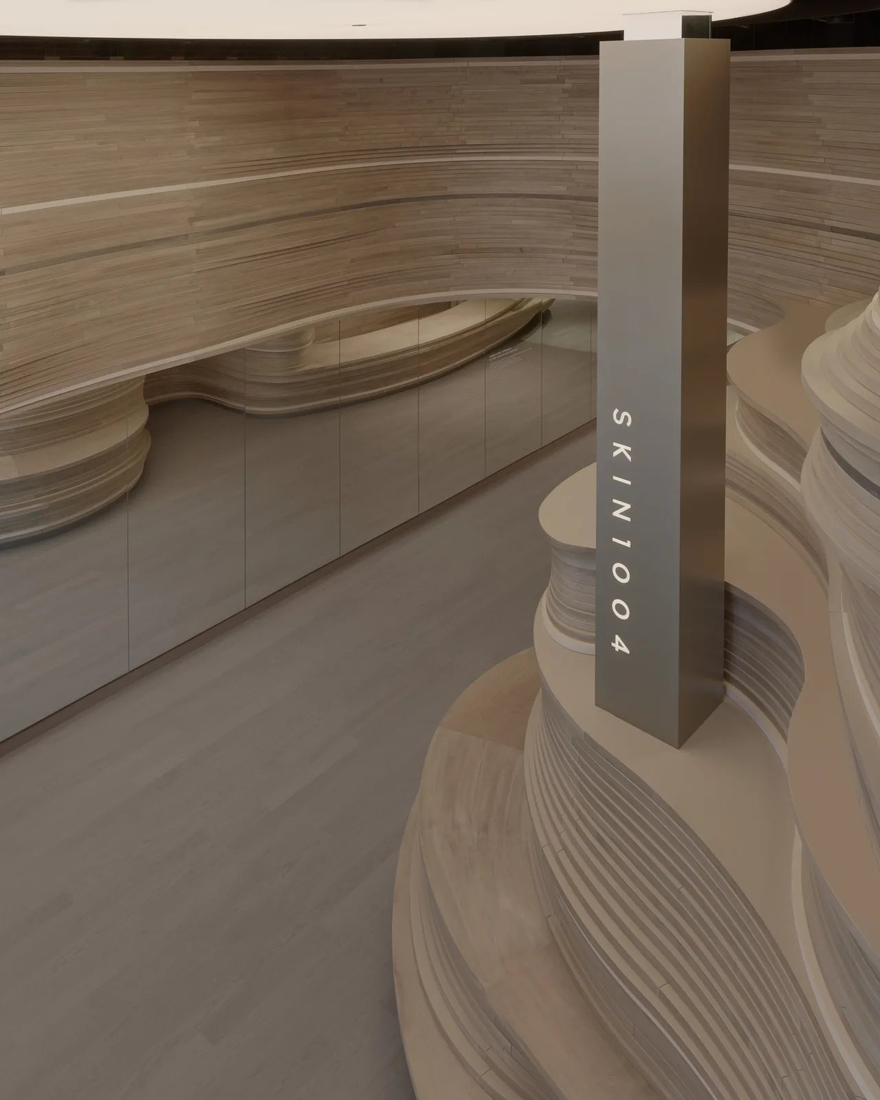 Katmanlı Ahşaptan Bir Vadi: SKIN1004 SoHo Mağazası
