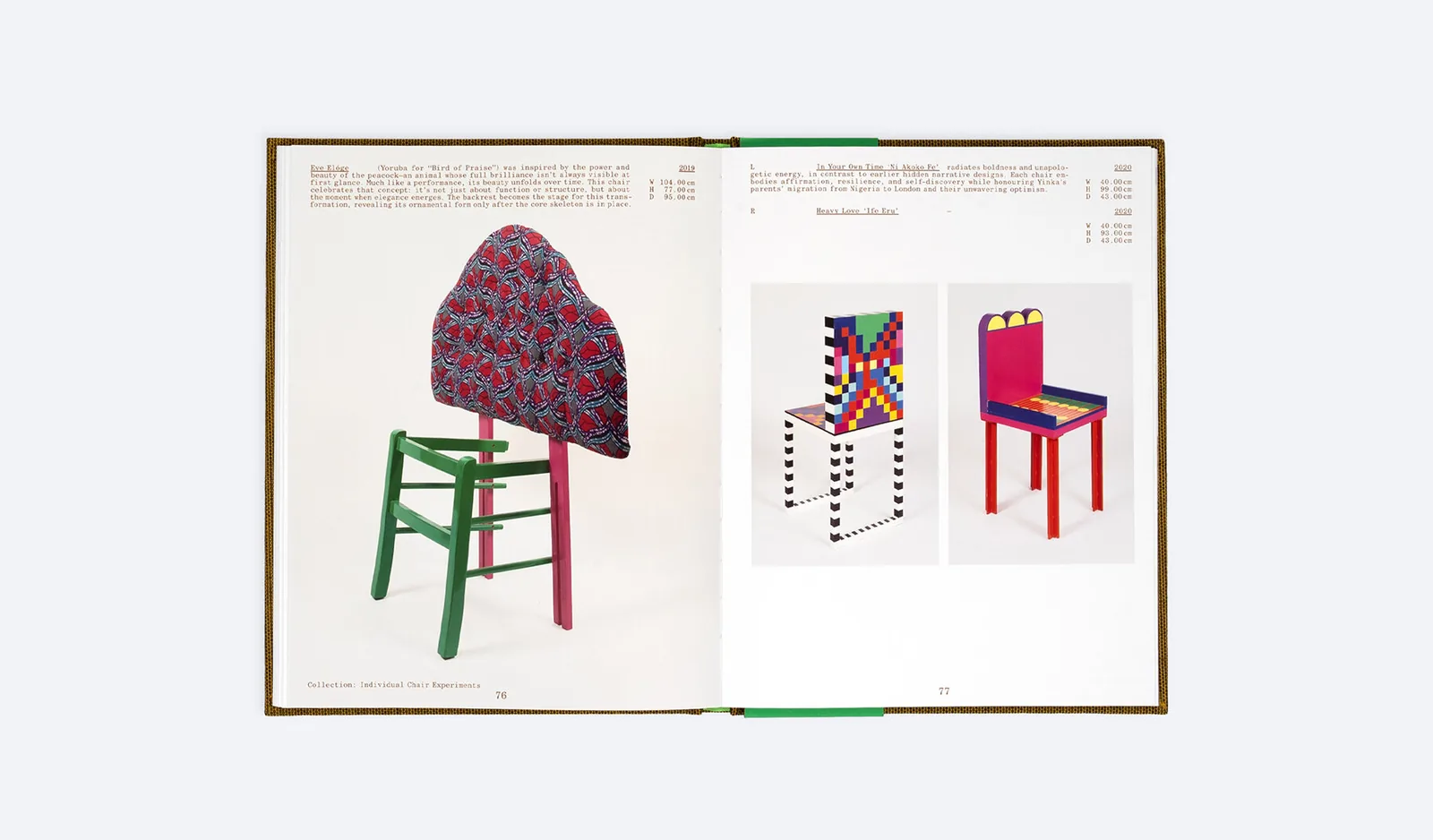 Yinka Ilori'nin 'Chairman'ı: Sandalye, Bellek ve Kimlik