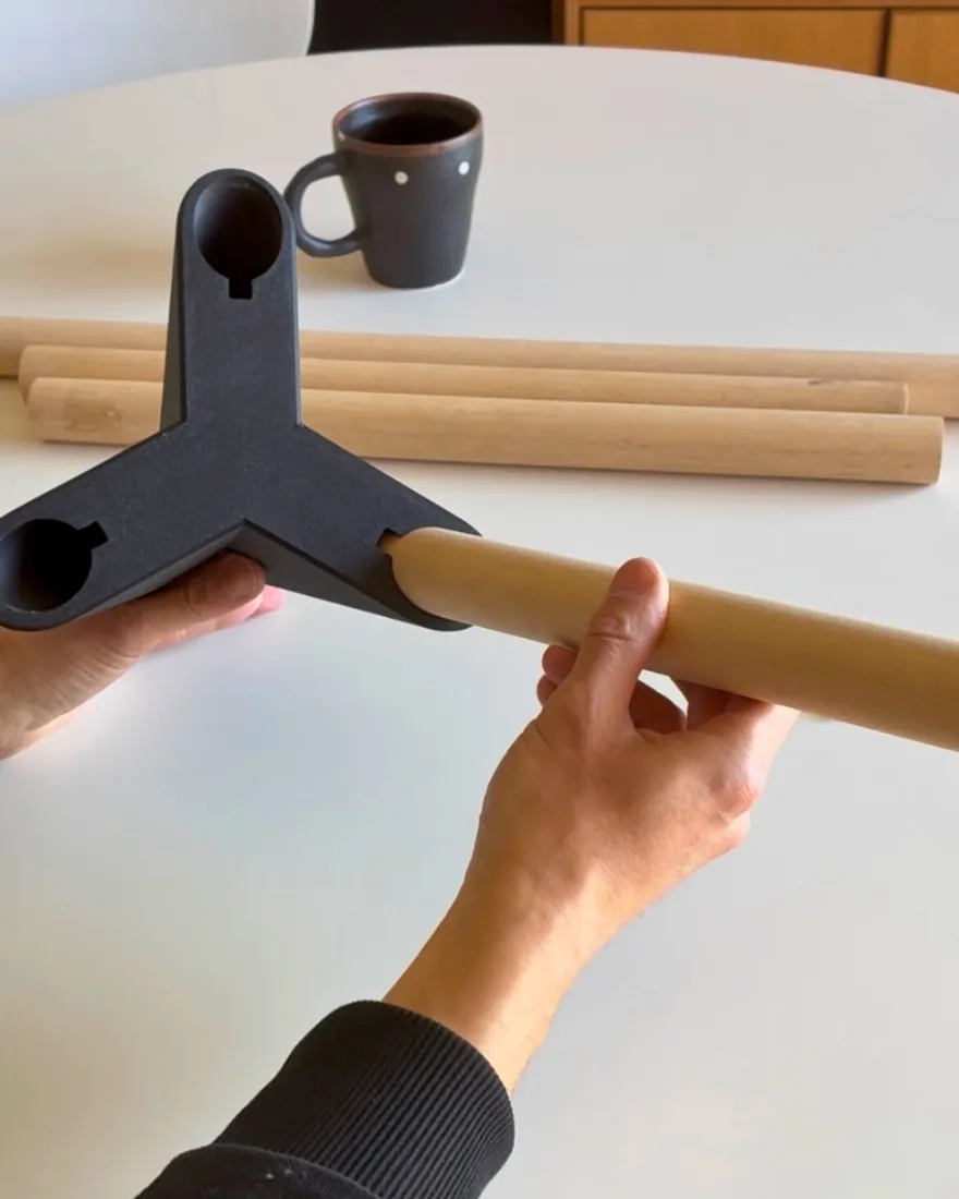 Çubukları Siz Verin: 3D Baskılı Chois ile Mobilya Kurun
