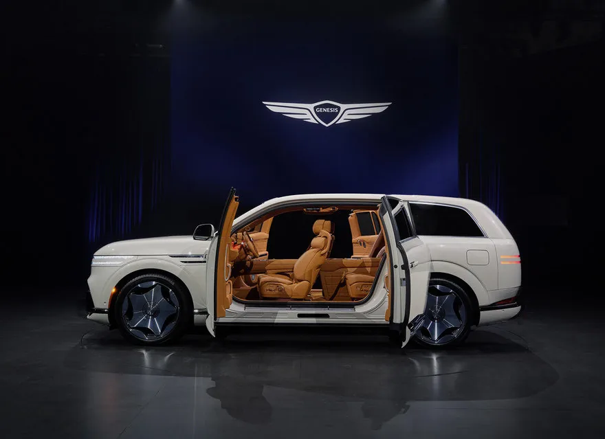 Genesis GV90 Neolun: B-Sütunu Olmayan Cesur Lüks SUV