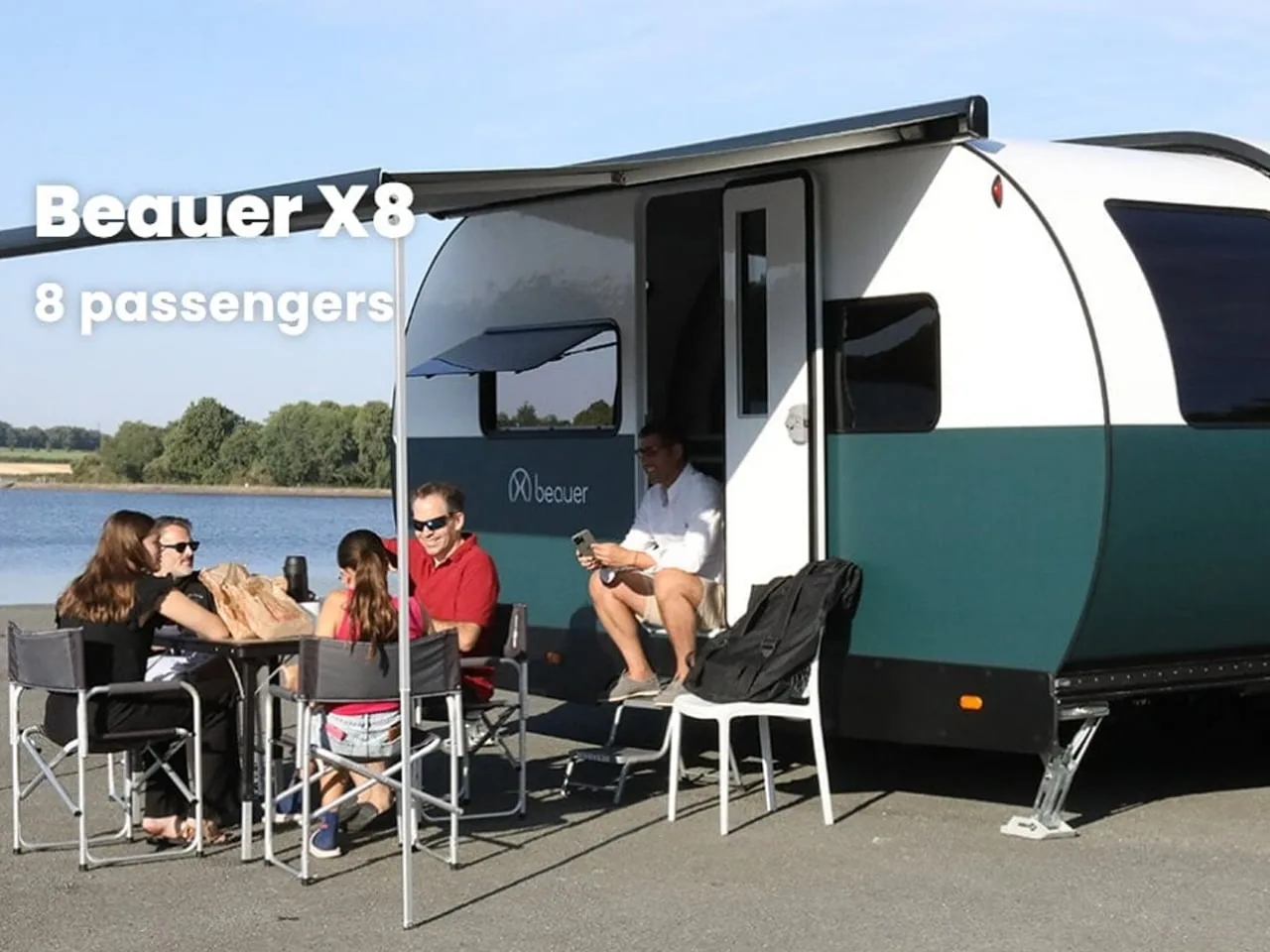 Beauer X8: 60 Saniyede 8 Kişilik Teleskopik Karavan