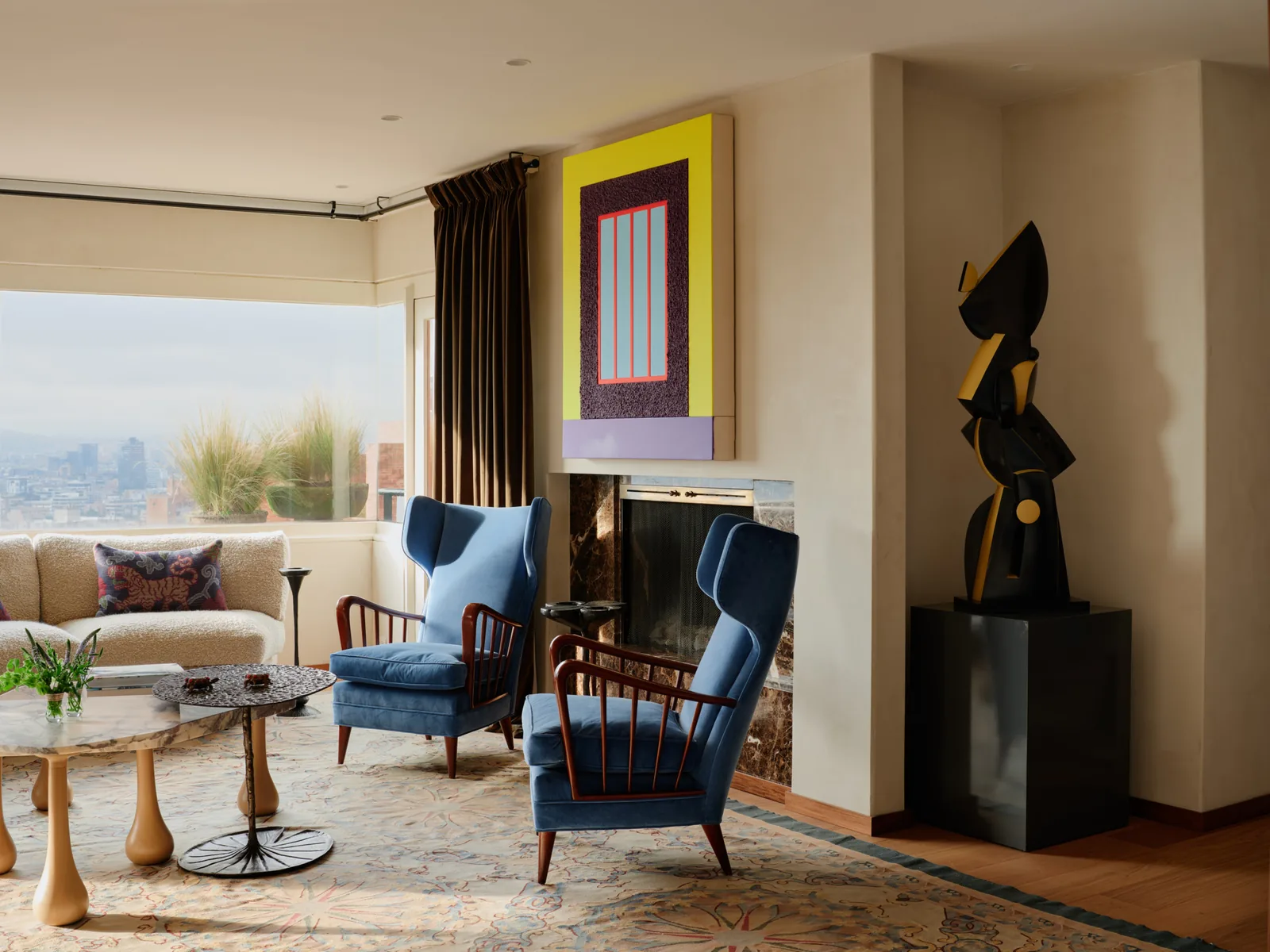 Bogota'da Sanat ve Tasarımın Buluştuğu Penthouse