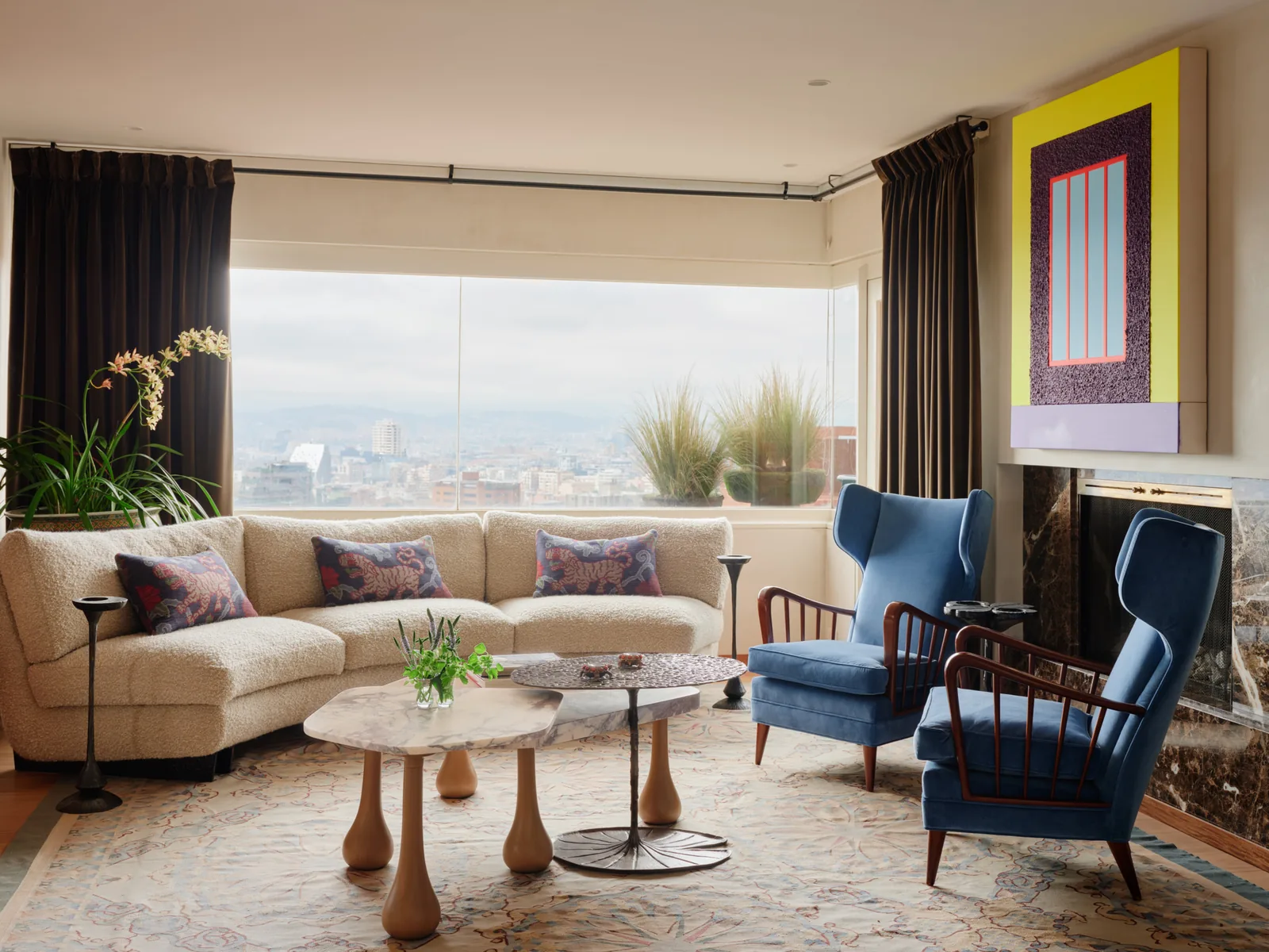 Bogota'da Sanat ve Tasarımın Buluştuğu Penthouse