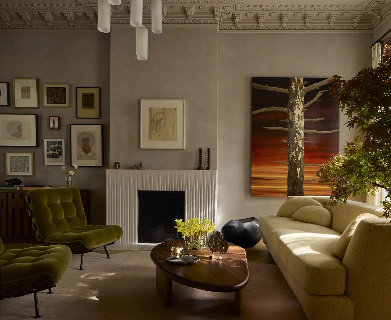 Brooklyn Brownstone'da Renk Patlaması: Tarihi Doku Modern Dokunuşlarla Buluştu