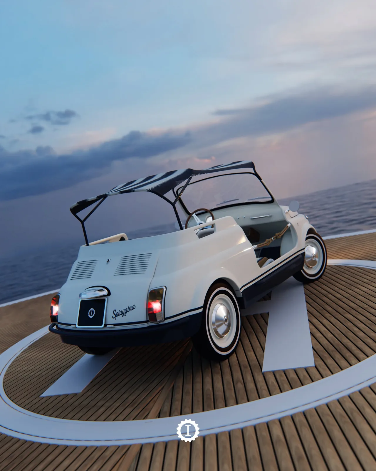 Fiat 500 Spiaggina Elektrikli ve Kişiselleştirilebilir Oldu