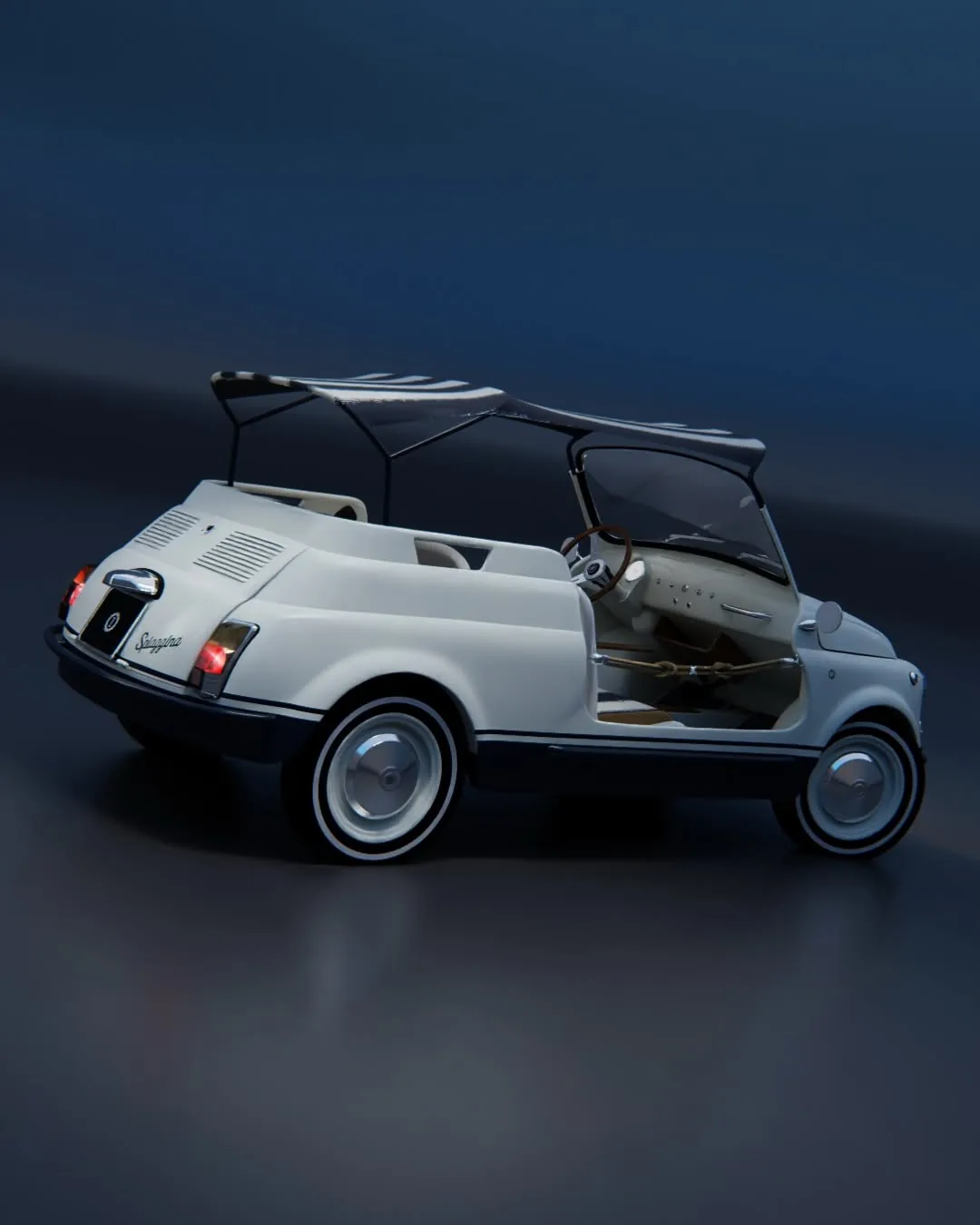 Fiat 500 Spiaggina Elektrikli ve Kişiselleştirilebilir Oldu