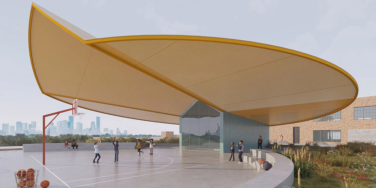 OMA’dan Houston’da Kahve Fabrikasına Müzikal Dokunuş