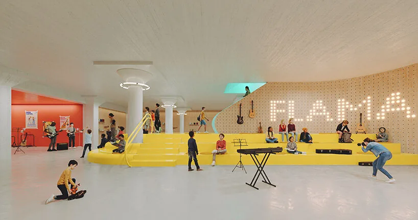 OMA Houston'da Kahve Fabrikasını Sanat Akademisine Dönüştürdü