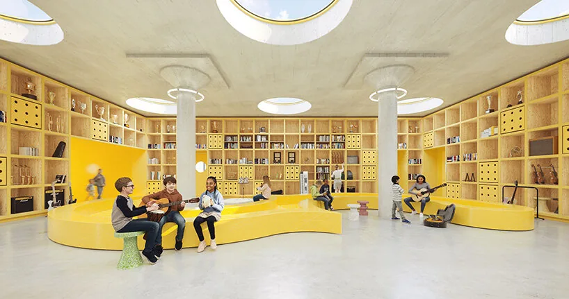OMA Houston'da Kahve Fabrikasını Sanat Akademisine Dönüştürdü