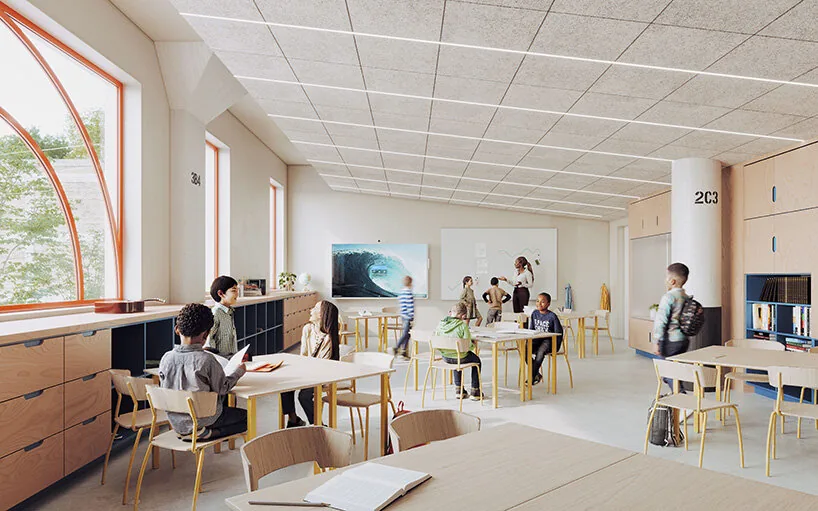 OMA Houston'da Kahve Fabrikasını Sanat Akademisine Dönüştürdü
